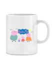 Puodelis Pepa Pig Pepos šeima